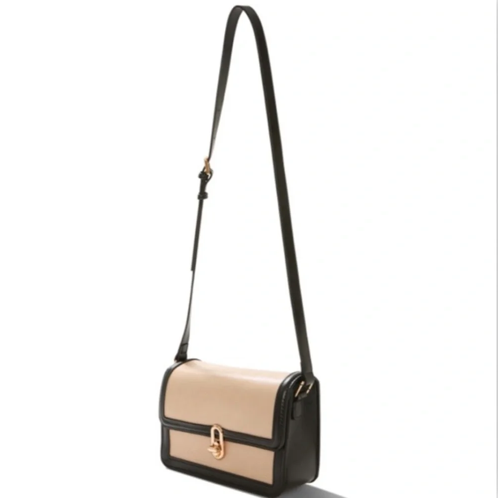 Jules Kae MIA Bag in Blush Lizard / Black, NWT - Picture 4 of 5